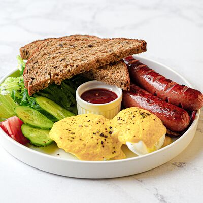 Большой завтрак с колбасками в Stories по цене 649 ₽