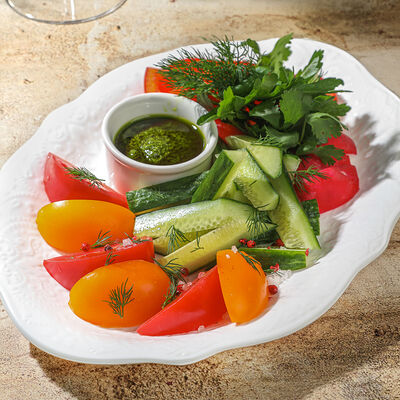 Овощная тарелка в Ива по цене 845 ₽