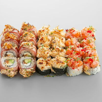 Микс запеченно-опаленный в Рисоварка SUSHI PREMIUM по цене 2968 ₽