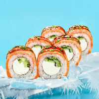 Логотип Вкус и лосось