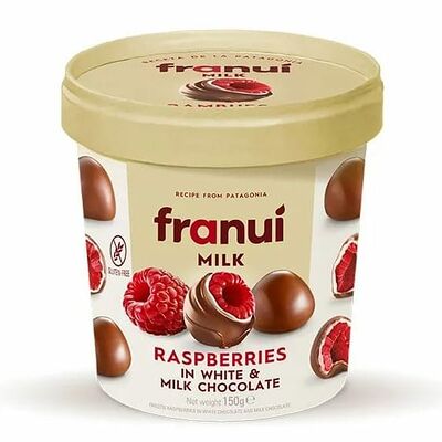 Малина в белом и молочном шоколаде Franui 150 г в Гурмэтика по цене 1499 ₽
