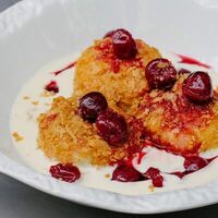 Сырники вишневые хрустящиев Сэт