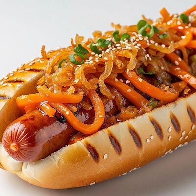 Хот-дог по-корейски в Durem по цене 210 ₽