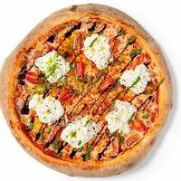 С сыром Страчателла и помидорами Черри в Dens pizza