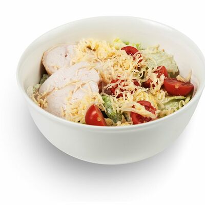 Салат Цезарь с курицей в Лосось в Деле по цене 488 ₽