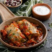 Овощные голубцы с фасолью в Двор Помидор