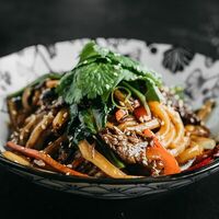 Лапша с говядиной в Shima