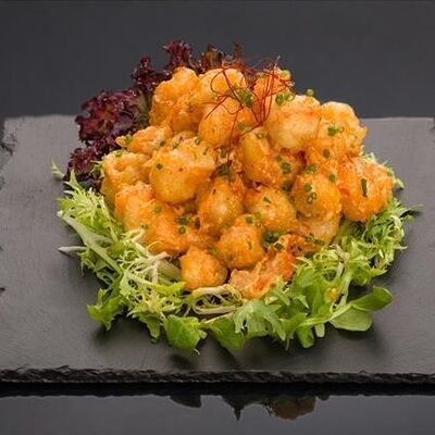 Креветки в пряно-кремовом соусе с юдзу в Bluefin по цене 1960 ₽