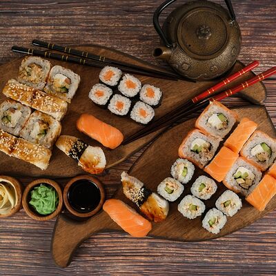 Оми сет в Японский городовой 64 по цене 1550 ₽