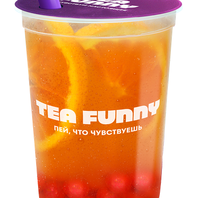 Санрайз Фанни чай M в Tea funny Bubble tea по цене 470 ₽
