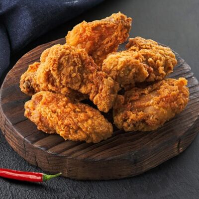 Куриные крылышки в панировке в Пиццерия Crazy Brothers по цене 512 ₽
