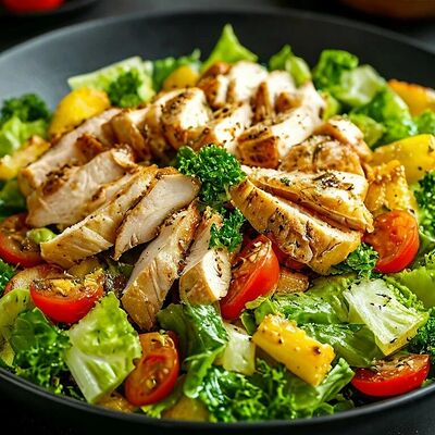 Салат Цезарь с курицей в Panorama по цене 560 ₽