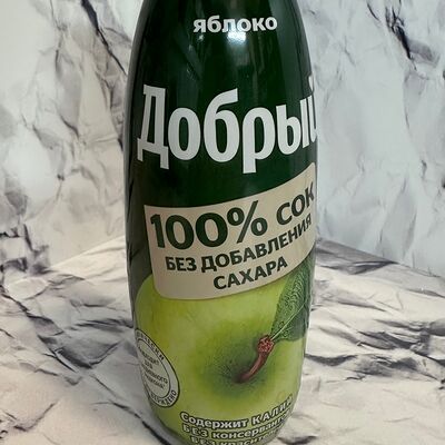 Сок Добрый яблоков Лавка по цене 160 ₽