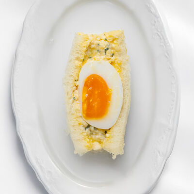 Бутерброд с яичным салатом в Niki по цене 1250 ₽