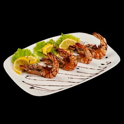 Тигровые креветки в коньяке в Леон по цене 900 ₽