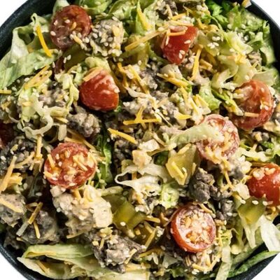 Салат Гриль тейсти в Мега Cуши по цене 379 ₽