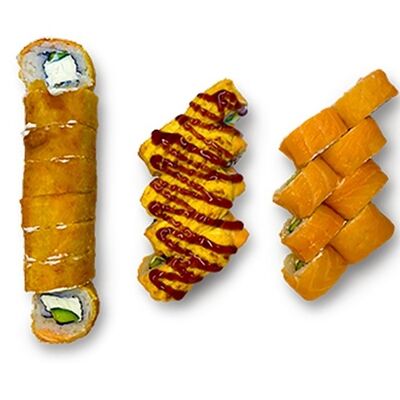 Сет Три Филадельфии в Rolloff по цене 1752 ₽