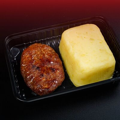 Картофельное пюре с котлетой Свинина-говядина в Шава Банда по цене 450 ₽