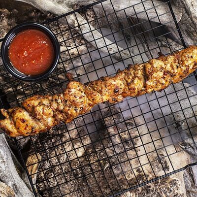 Шашлык из свиной шеи в 7 небо по цене 629 ₽