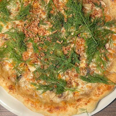 Пицца грибная в Пейкофское по цене 580 ₽