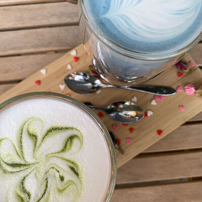 Матча латте в Latte bar по цене 210 ₽