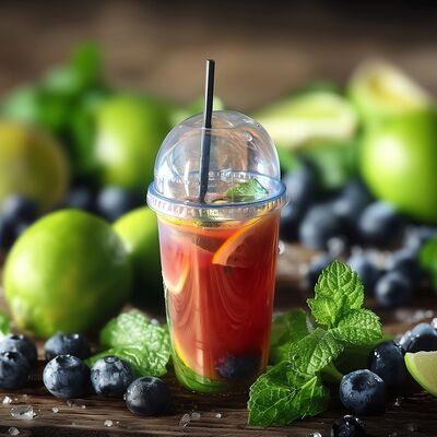 Лимонад Черника-мята в Биг Хот-дог по цене 220 ₽