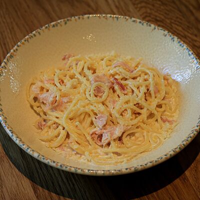 Карбонара в DVOR гриль-бистро по цене 840 ₽