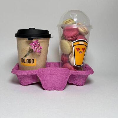 Кофе и макаронс в Do.bro coffee по цене 1650 ₽