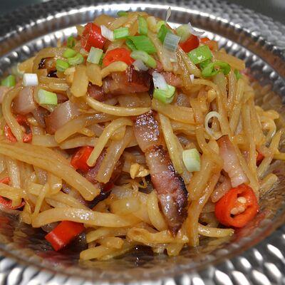 Ростки редиса с мясом в Тан чао по цене 23 р.