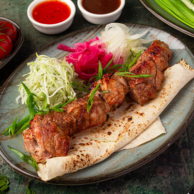 Шашлык из Свинины Y в Елки Холл по цене 380 ₽