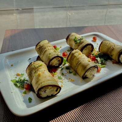 Рулетики из баклажанов в Лобио по цене 400 ₽