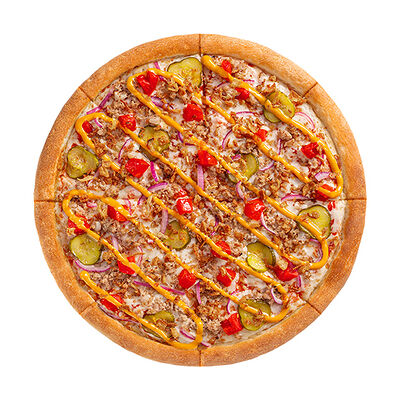 Пицца Чизбургер 25 см в Ташир Пицца по цене 499 ₽