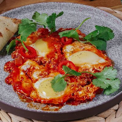 Д* Шакшука в ЭлеКафе по цене 400 ₽