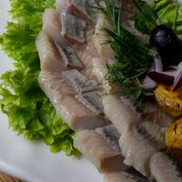 Селёдочка с лучком и отварным картофелем в Ярды Superbar