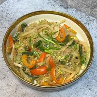 Фунчоза с курицейв Масаго