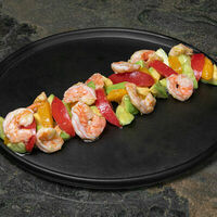 Салат с креветками и апельсиновым маслом в Sigma