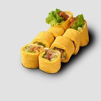 Тортилья с жареным лососем в Afishasushi