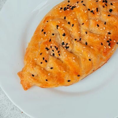 Самса с говядиной и картофелем в Чуду халяль по цене 90 ₽