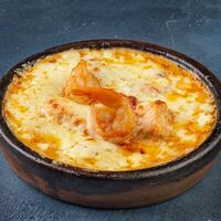 Семга по-французски на кеци в BERICONI