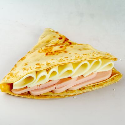 Блин с ветчиной и сыром в Блин!Кофе по цене 267 ₽