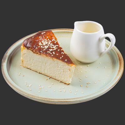 Чизкейк Сан-Себастьян в Рыбарис по цене 590 ₽