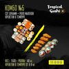 5 комбо Цунами и Малекон и креветки в темпуре в Tropical Sushi по цене 2599