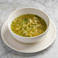 Куриный суп в Osteria Mario