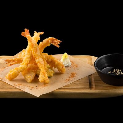 Креветки в темпуре в Kabuki по цене 750 ₽