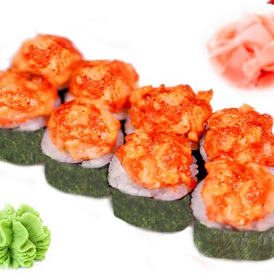 Запеченный с гребешкомв King Pizza& Sushi по цене 820 ₽