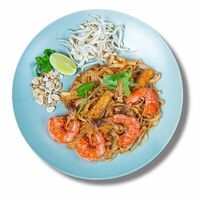 Пад Тай с креветками в Thaifood bubble tea