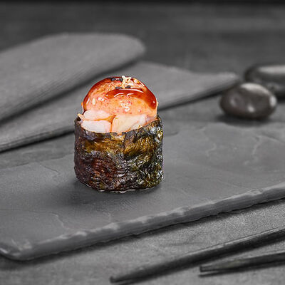 Гункан Эби Хот запеченный в Суши Мастер по цене 159 ₽