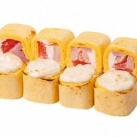 Запеченный ролл с курицей в Мега 45