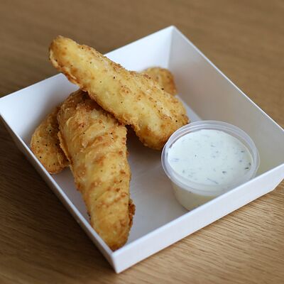 Стрипсы куриные в oh my toast по цене 330 ₽