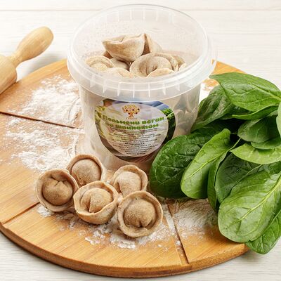 Пельмени Веган со шпинатом замороженные в Пельменная - КулинарияГранат по цене 300 ₽